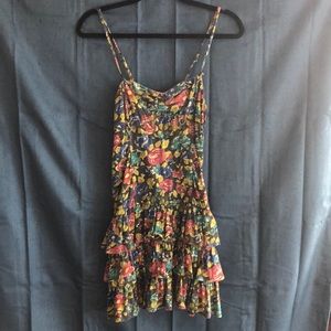 Floral Billabong Dress with Removable Straps